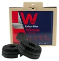 Produktbild: WPRO Aktivkohlefilter Typ 58 / AKB000/1 (2St.)