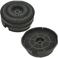 Produktbild: Kohlefilter Dunstabzugshaube Bosch Propeller Whirlpool 143x50mm Mod.58 | 3030...