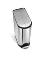 Produktbild: Simplehuman 45L Schmetterlings-Tretmülleimer, gebürsteter Edelstahl