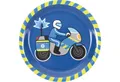 Produktbild: COPPENRATH DIE SPIEGELBURG Kindergeschirr-Set 17367 Melamin-Teller Polizei - Kleine Freunde