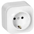 Produktbild: Miratic Steckdose Aufputz Steckdose Wand 2P+Z Schuko IP20 (1 Steckdo)