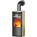 Produktbild: Hark Dauerbrand-Kaminofen Opera-B mit Automatik und Teefach Creme 5 kW EEK: 