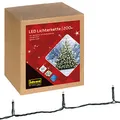 Produktbild: Idena 31869 - LED Lichterkette mit 200 LEDs in Gold-Gelb, für Außen und Innen, 8 Stunden Timer Funktion und Transformator, ca. 29,9 m lang, als Party Deko, Weihnachtsdeko, zur Hochzeit