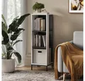 Produktbild: Vicco Bücherregal Eliza, Weiß, 36 x 120 cm mit 3 Fächern, 1-tlg.