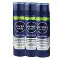 Produktbild: Nivea Men Protect & Care 3 x 200 ml Rasierschaum Shaving Foam für normale Haut S
