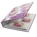 Produktbild: SAFE 3100 Sammelalbum 0 Euro Scheine | Album 0 Euro-Banknoten + 5 Einsteckblätter 7399 | Format: 250 x 285 x 60 mm
