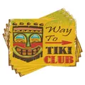 Produktbild: Tischset Platzset 4er Set Way to Tiki-Club