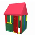 Produktbild: move and stic Spielhaus für Kinderzimmer Indoor und Outdoor Gartenhaus - 6301