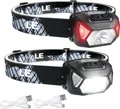 Produktbild: LE Stirnlampe LED Wiederaufladbar 2000 Lux Superhell Kopflampe Stirnlampe 6 Modi