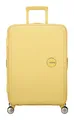 Produktbild: American Tourister Soundbox - Hartschalen-Koffer Mittelgroß, 67 cm - Trolley mit 4 Rollen, TSA-Schloss, erweiterbar & leicht, 71.5/81L, Gelb (Pastel Yellow)