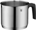 Produktbild: WMF Milchtopf Induktion ohne Deckel 14 cm, kleiner Topf 1,7l, Milchkochtopf Cromargan Edelstahl poliert, Schüttrand, Kunststoffgriff, spülmaschinengeeignet