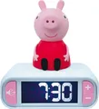 Produktbild: Wecker mit Nachtlicht Peppa Pig in 3D