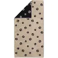 Produktbild: Cawö Handtücher WE Love Dogs Paws 6247 Schwarz-Beige - 93