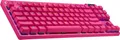 Produktbild: Logitech G PRO X TKL Tastatur Gaming RF Wireless + Bluetooth QWERTY US International Pink (920-012159)