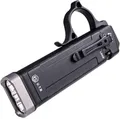 Produktbild: NEXTORCH TA70 Ultra-Flache EDC Taktische Taschenlampe 3500 Lumen, Leistungsstarke Wiederaufladbare LED-Taschenlampe, Tactical/Duty Dual-Schalter mit abnehmbarem Clip & Ring für Outdoor, Notfall, IP67