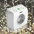 Produktbild: ANSMANN Timer Steckdose / Individuell einstellbare Energiespar-Steckdose - Weiß