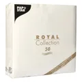 Produktbild: Papstar Servietten Uni weiss 40 x 40cm 50 Stück
