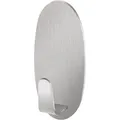 Produktbild: Tesa Klebehaken 58261 Powerstrips Haken Large Oval, bis 2kg, Edelstahl, silber matt