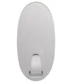 Produktbild: tesa Wandhaken Powerstrips Haken L Metall Oval für maximal 2 kg Belastung