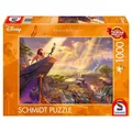 Produktbild: Disney König der Löwen 1000 Teile Puzzle Thomas Kinkade - Schmidt Spiele 59673
