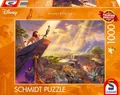 Produktbild: THOMAS KINKADE - DISNEY'S KÖNIG DER LÖWEN - Schmidt Puzzle 59673 - 1000 Pcs.