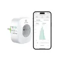 Produktbild: EIGHTREE WLAN Steckdose ET29 16A Stromzähler Smart Plug Balkonkraftwerk Weiß