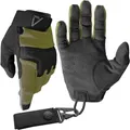 Produktbild: ACE Schakal Einsatz-Handschuh - Outdoor-Handschuhe Taktisch - Handschutz für Paintball und Schießsport - Oliv - L
