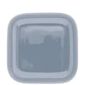 Produktbild: KAHLA 207761A72499C Pronto Colore Deckelchen eckig 10x10 cm stormy blue|blau-graue kleine Platte aus Porzellan
