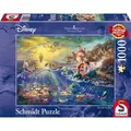 Produktbild: Schmidt Spiele 59479 Thomas Kinkade Disney Kleine Meerjungfrau Arielle 1000 Teile Puzzle