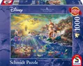 Produktbild: Disney arielle meerjungfrau mermaid 1000 Teile Puzzle Thomas Kinkade schmidt