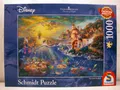Produktbild: Arielle - Meerjungfrau 1000 Teile Disney Schmidt Puzzle 2012 Thomas Kinkade NEU