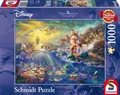 Produktbild: Thomas Kinkade, Disney Kleine Meerjungfrau Arielle. 1000 Teile Puzzle