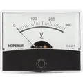 Produktbild: Velleman ANALOGES EINBAU-SPANNUNGSMESSGERÄT 300 V AC / 60 x 47 mm (AVM60300)