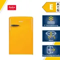 Produktbild: Amica KS 15613 Y Retro-Kühlschrank, 55 cm breit, 87.5 cm hoch, 108 L, Automatisc