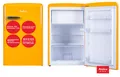 Produktbild: Amica Retro Kühlschrank mit Gefrierfach Gelb 108 L KS15613Y