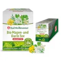 Produktbild: Bad Heilbrunner Bio Magen- & Darm Tee - Arzneitee im Pyramidenbeutel - Anis, Bitterer Fenchel, Koriander, Kümmel - krampflösend bei Magen- & Darm-Beschwerden (4 x 12 Pyramidenbeutel)