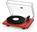 Produktbild: Pro-Ject Plattenspieler Debut Carbon EVO Hochglanz Rot incl Ortofon 2M Red