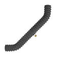 Produktbild: Mikado Rutenauflage Method Feeder Neopren Doppelt mit Gewinde - 30cm