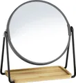 Produktbild: Zeller Present 18738 Make-up-Spiegel Freistehend Rund Schwarz - Spiegel