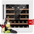 Produktbild: Klarstein - Einbau-Weinkühlschrank, Kleiner Getränkekühlschrank Schmal, 1 Zone Weinkühlschrank mit Glastür, Indoor/Outdoor Beersafe, Kühlschrank