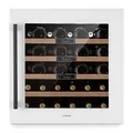 Produktbild: Klarstein Einbau-Weinkühlschrank, Kleiner Getränkekühlschrank Schmal, 1 Zone Weinkühlschrank mit Glastür, Indoor/Outdoor Beersafe, Kühlschrank Klein mit UV-Schutz, 5-20°C, 36 Flaschen
