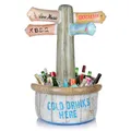 Produktbild: FunX Aufblasbares Partyzubehör Getränkekühler Wegweiser im Beach Look, 60 x 90 cm