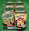 Produktbild: (5,73€/l) 6x Erasco Kartoffeltopf Fertiggericht Kartoffelsuppe 800ml Versand 0€