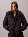Produktbild: Calvin Klein Jeans Steppmantel ESSENTIAL MIDWEIGHT LONG PUFFER Mit Rundhalsausschnitt, regular fit