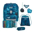 Produktbild: Schulranzen Mädchen Scout GENIUS Exklusiv LED Heaven 5-teiliges Set Schultasche