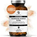 Produktbild: QIDOSHA Magnesium Komplex mit 9 Magnesium-Formen, hochdosiert im Apothekerglas Kapseln, 300mg elementares Magnesium/Tagesportion à 300 St., 180 g