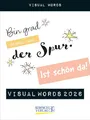 Produktbild: Visual Words 2026: TypoArt Tages-Abreisskalender