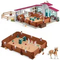 Produktbild: Schleich Horse Club 42639 Grand Manège Equestre Spielset 3 Abb. 2 Pferde 87 Acc.