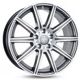 Produktbild: KESKIN WHEELS KT16 DYNAMIC palladium front polished 8.0Jx18 5x112 ET45 3000071806