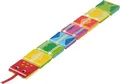 Produktbild: goki 62879 - Zauberklapperschlange aus Holz, buntes Motorikspiel aus 8 quadratische Glieder, fördert Motorik und das logische Denken der Kinder, kindgerechtes Schlangendesign, 45cm lang, ab 4 Jahre